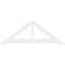 Ekena Millwork Pitch Artisan Architectural Grade PVC Gable Pediment, 48"W x 18"H x 1"P (9/12) GPP048X018X100ART - alternate 4